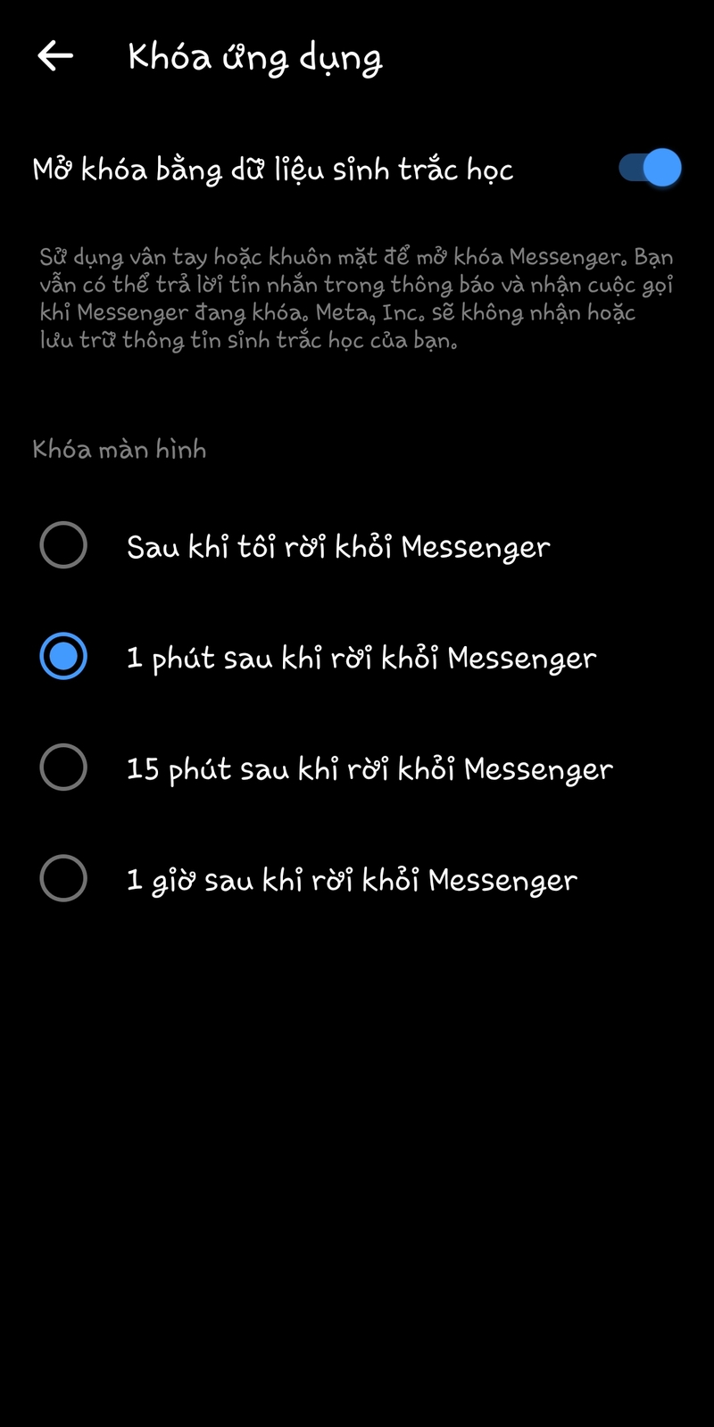 cách khóa messenger (5)