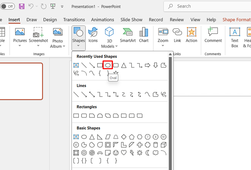 Cách khoanh tròn đáp án trong Word, Excel hình 3