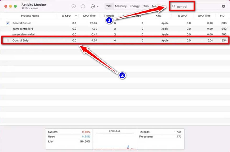 Cách khởi động lại Touch Bar - 03