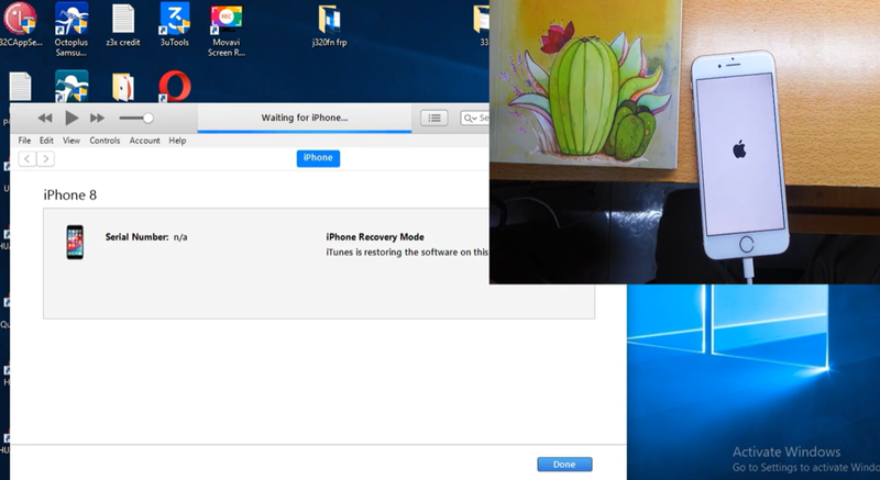 reset iphone bang itunes