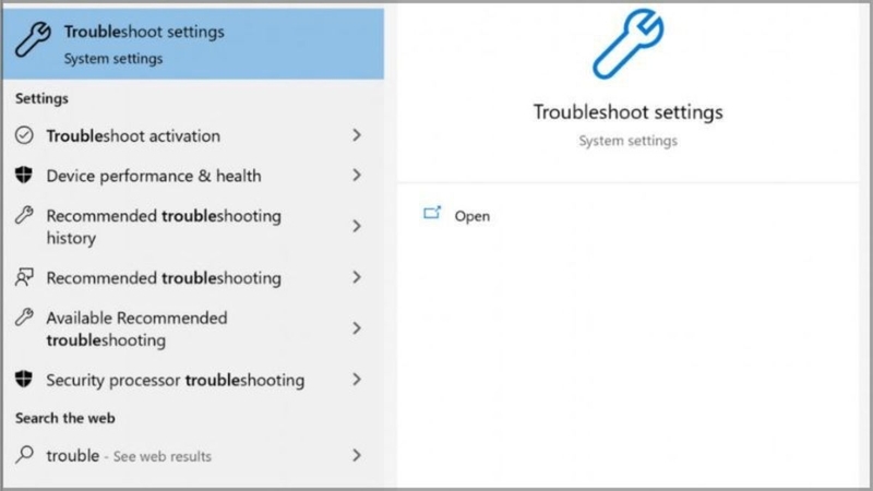 dung cong cu troubleshoot de thiet lap mang