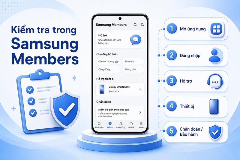 Cách kích hoạt bảo hành điện thoại Samsung ảnh 4