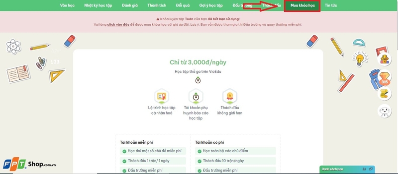 cách kiếm kim cương trên vioedu 7