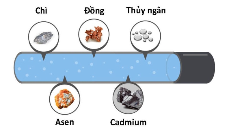 Kiểm tra kim loại nặng trong nước