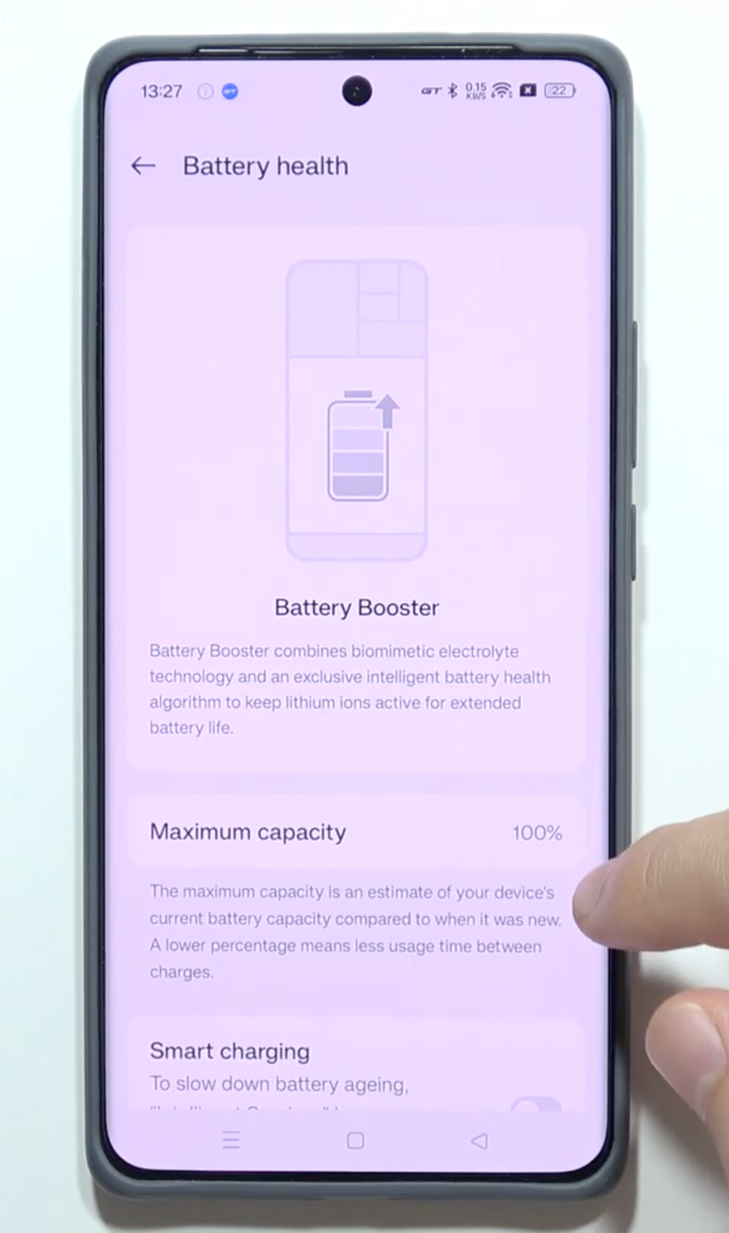 Cách kiểm tra độ chai pin Realme - Hình 7