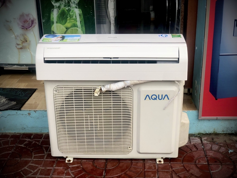 Cách kiểm tra lỗi máy lạnh Aqua bằng remote hình 1