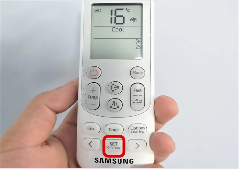Cách kiểm tra mã lỗi máy lạnh Samsung 3