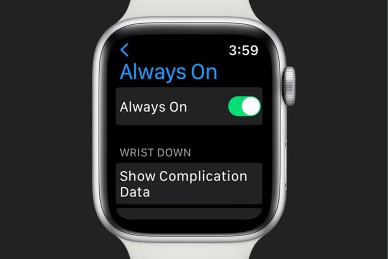 cách kiểm tra pin Apple Watch 5