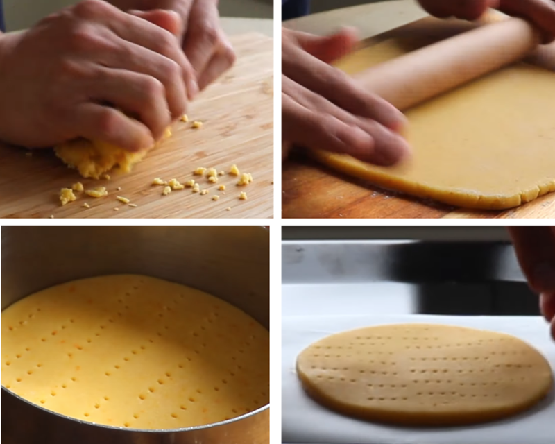 cách làm bánh cheesecake cam nướng 2