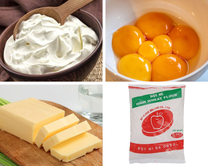 cách làm bánh cheesecake cam nướng 1