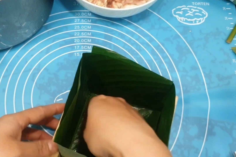cách làm bánh chưng mật hình 11