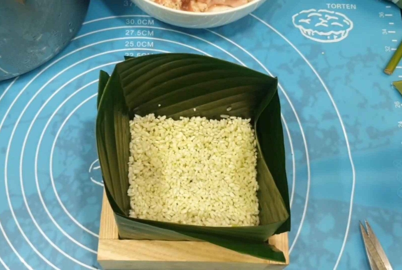 cách làm bánh chưng mật hình 12