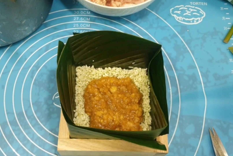 cách làm bánh chưng mật hình 13