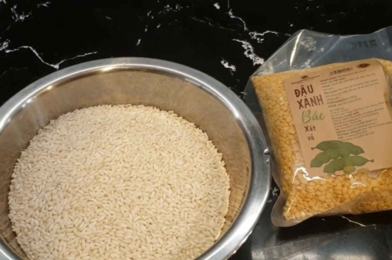 cách làm bánh chưng mật hình 1