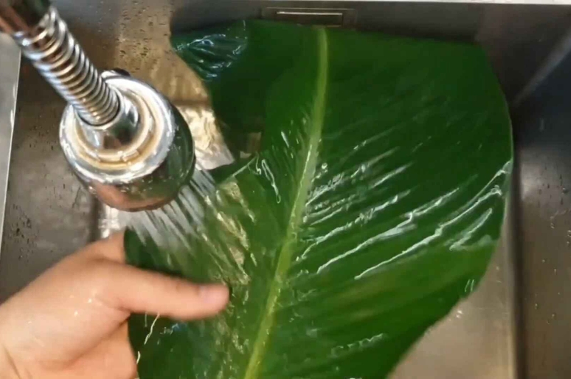 cách làm bánh chưng mật hình 4
