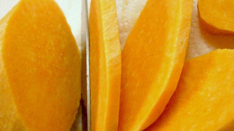 Sơ chế khoai lang