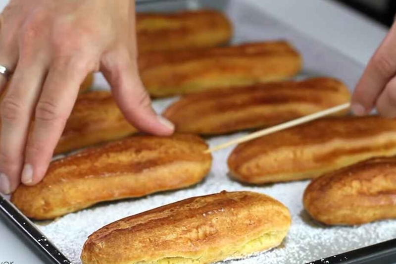cách làm bánh Eclair hình 11