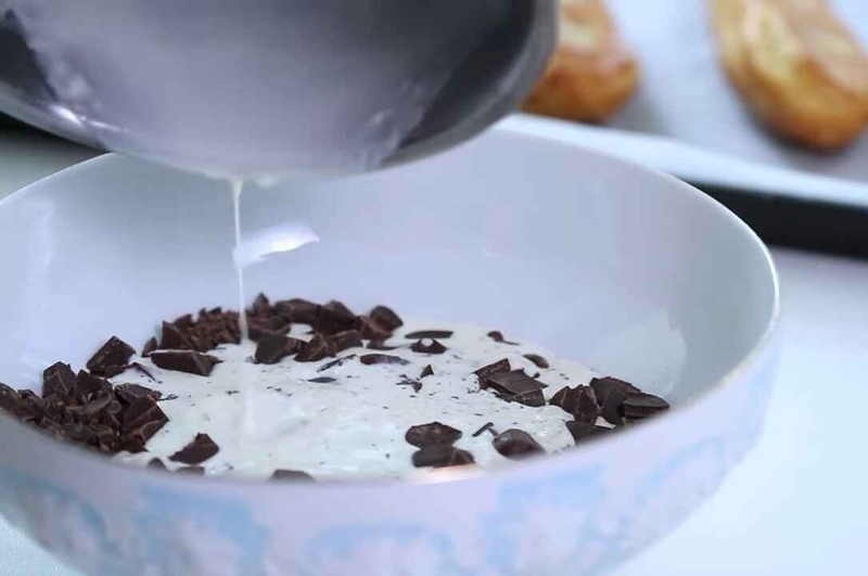 cách làm bánh Eclair hình 14