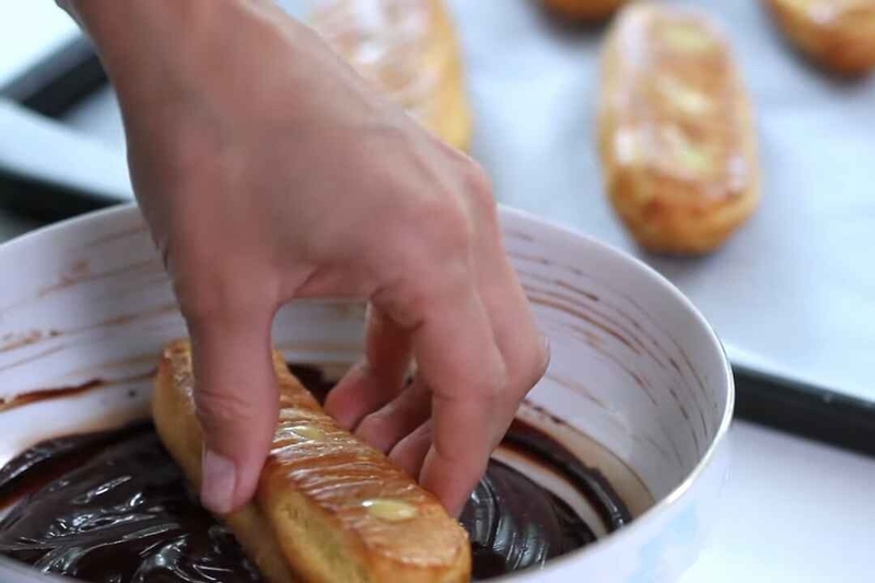 cách làm bánh Eclair hình 15
