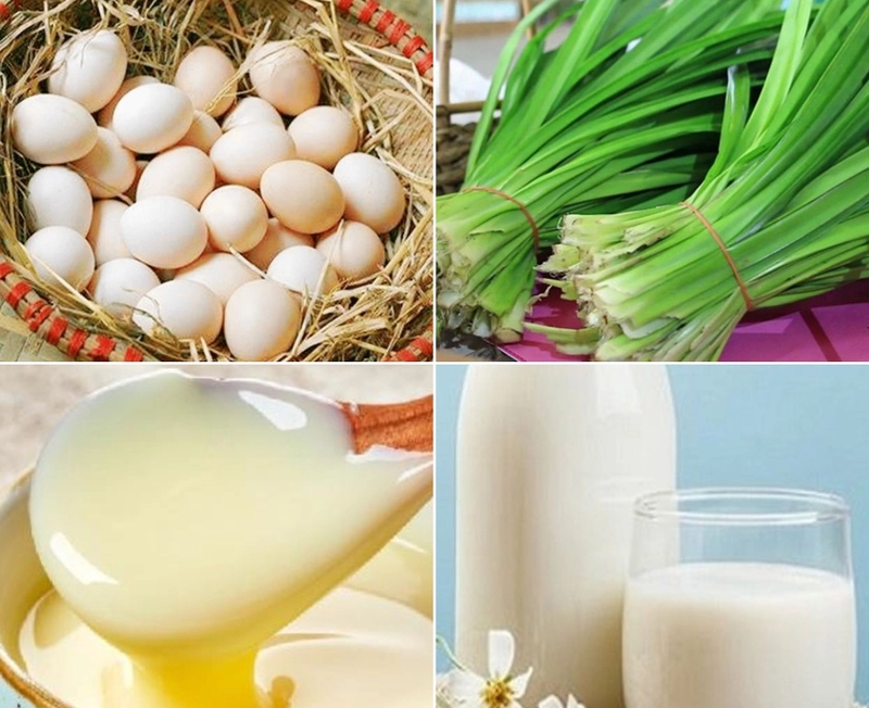 cách làm bánh flan caramen lá dứa 1