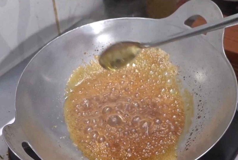 cách làm bánh flan caramen lá dứa 5