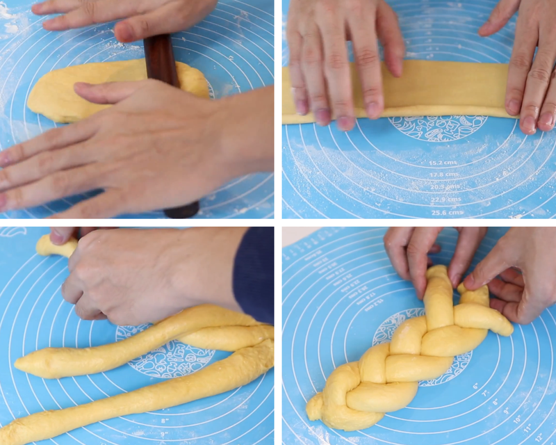 Cách làm bánh mì hoa cúc bằng lò nướng 5