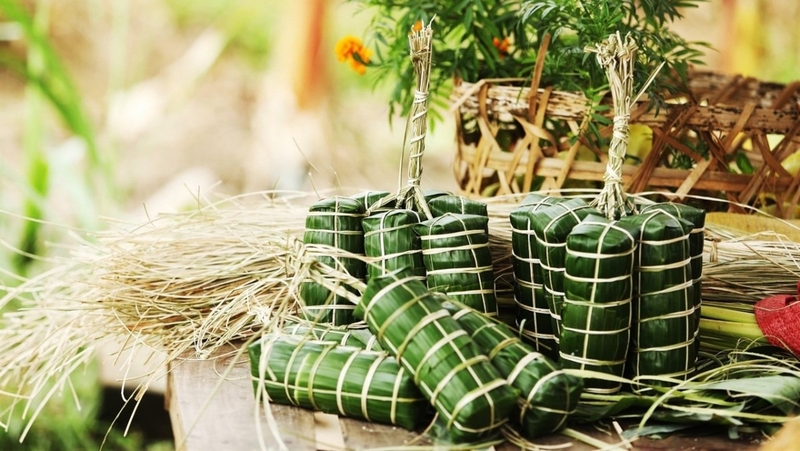 cách làm bánh tét nhân ngọt ( ảnh 12)