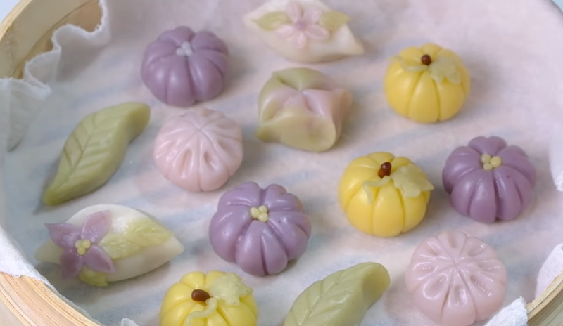 Cách làm bánh trung thu Hàn Quốc Songpyeon 7