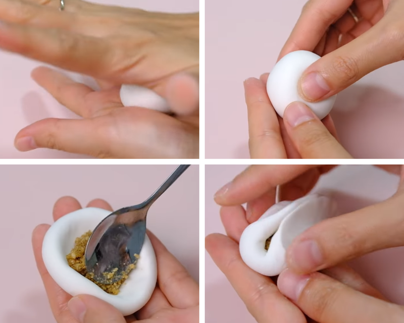 Cách làm bánh trung thu Hàn Quốc Songpyeon 6