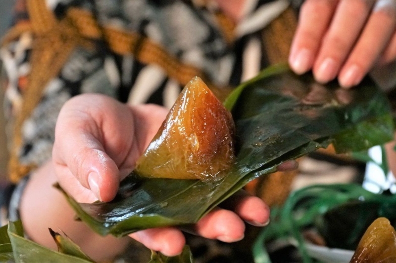 cách làm bánh ú lá tre chuẩn vị