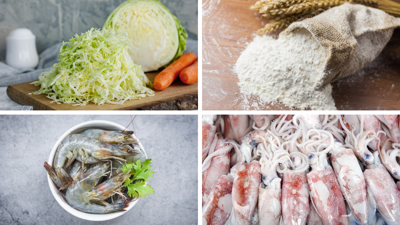 Cách làm bánh xèo Nhật Bản 1