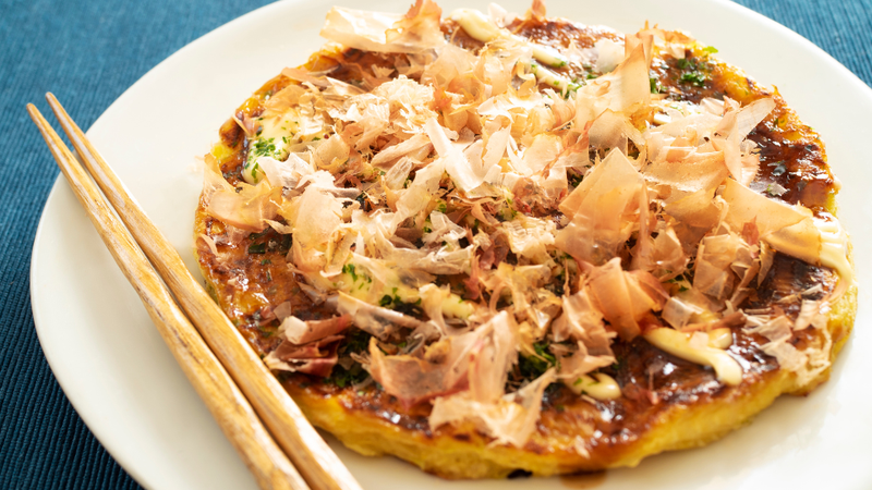 Cách làm bánh xèo Nhật Bản 7