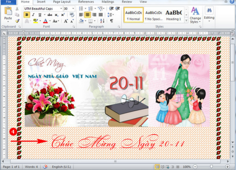 Tạo các khung chứa nội dung bằng Text Box.