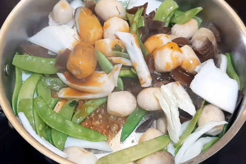 cách làm bắp non xào chay hình 13