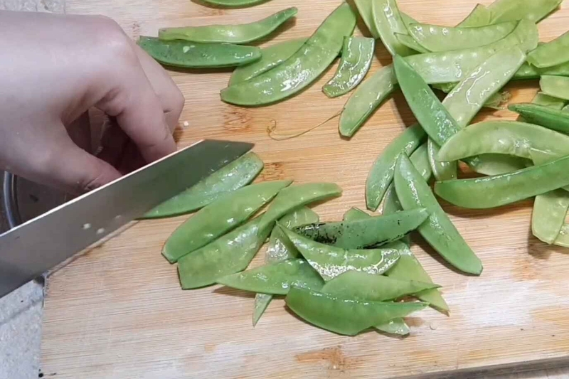 cách làm bắp non xào chay hình 7