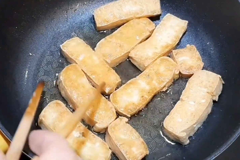 cách làm bắp non xào chay hình 8