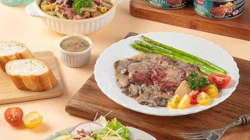 Gợi ý món ăn kèm cho bò bít tết