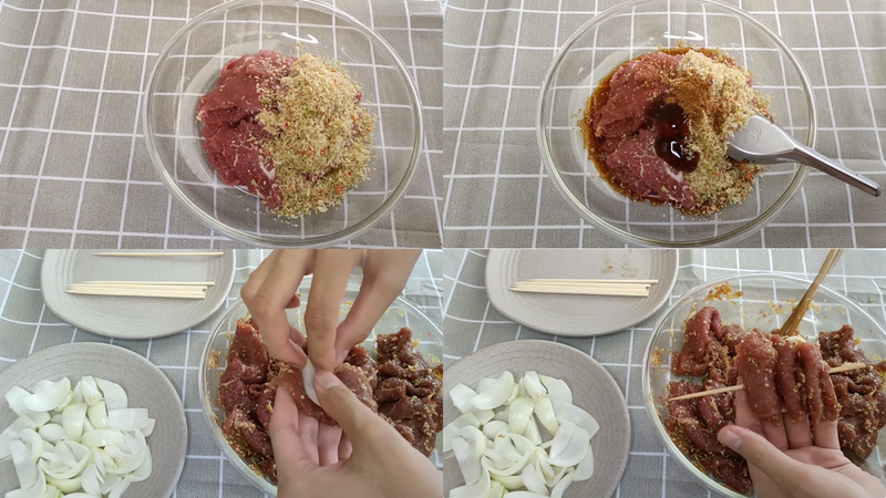 Bước 2: Chế biến thịt bò