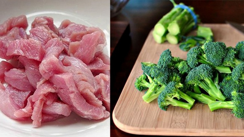 cách làm bông cải xào thịt ảnh 2