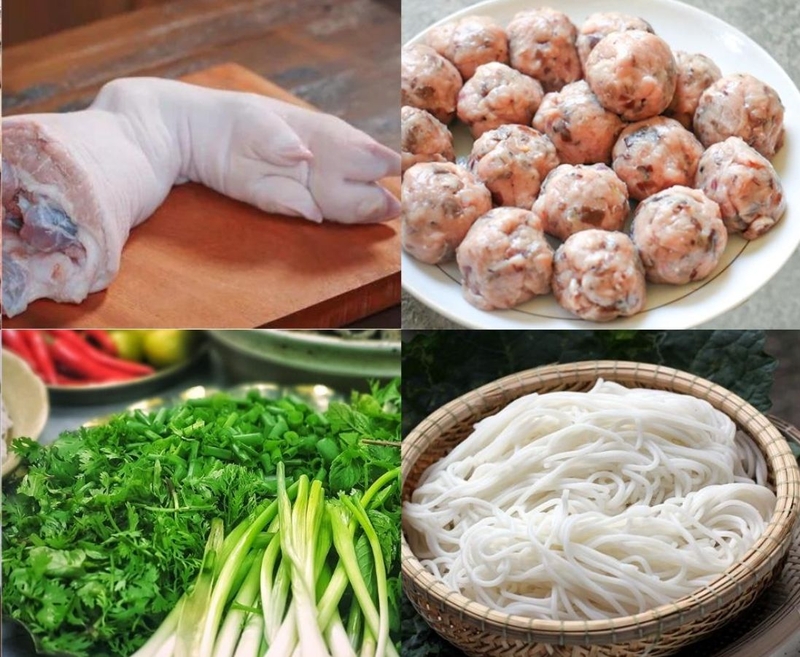 cách làm bún dọc mùng Hà Nội 1