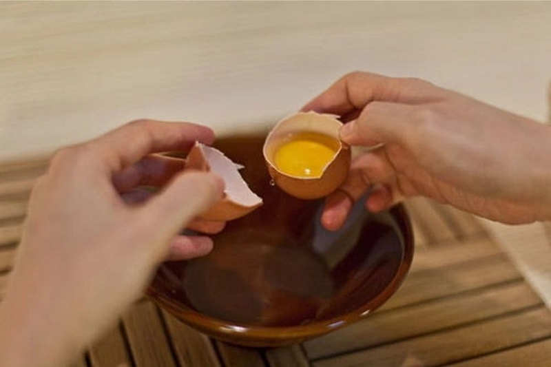 cách làm cacao trứng 2