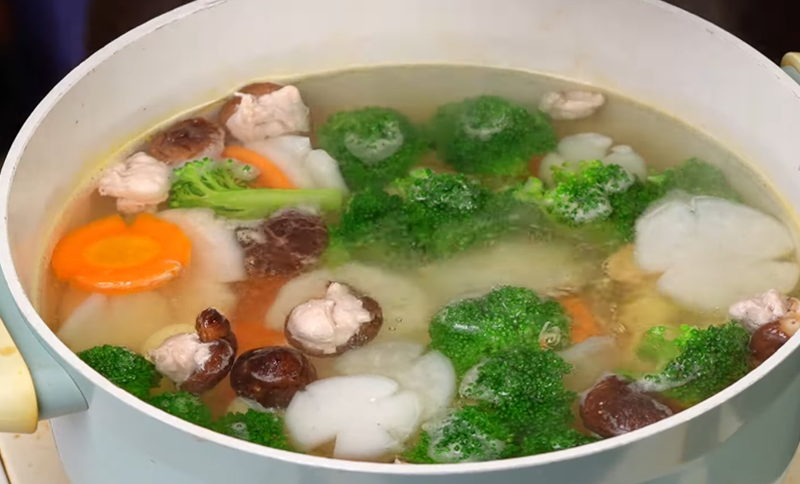 Cách làm canh bóng thả Hà Nội 6