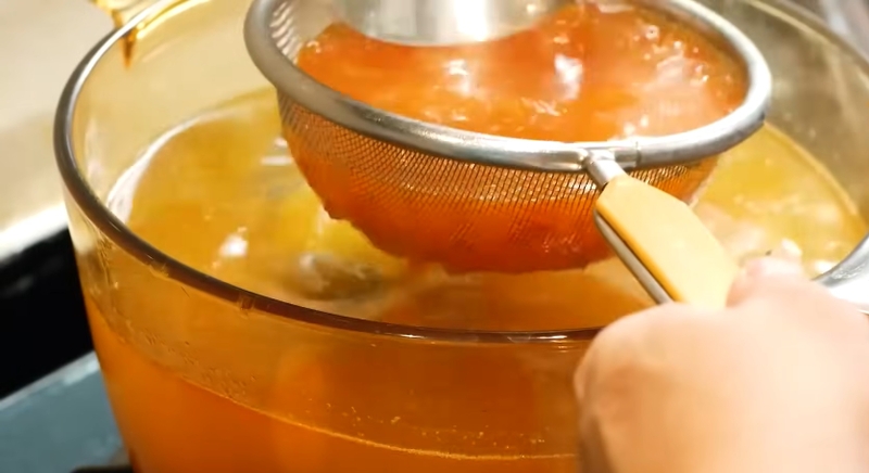 Cách làm canh cá nấu quả dọc kiểu Bắc hình 6