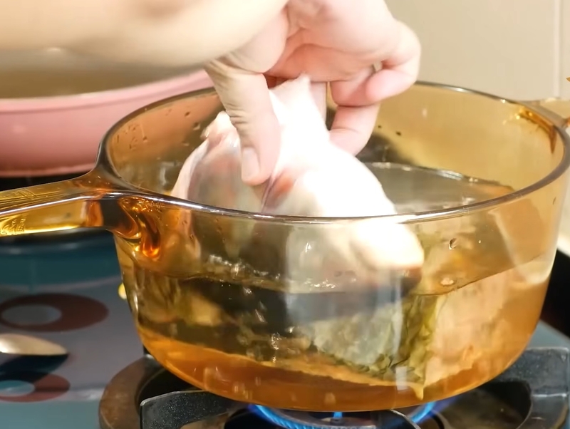 Cách làm canh cá nấu quả dọc kiểu Bắc hình 5