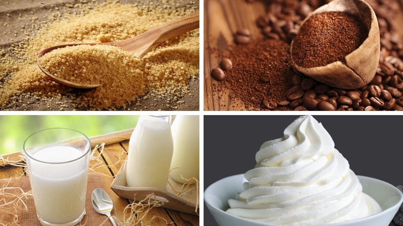 cách làm caramel đá xay 1