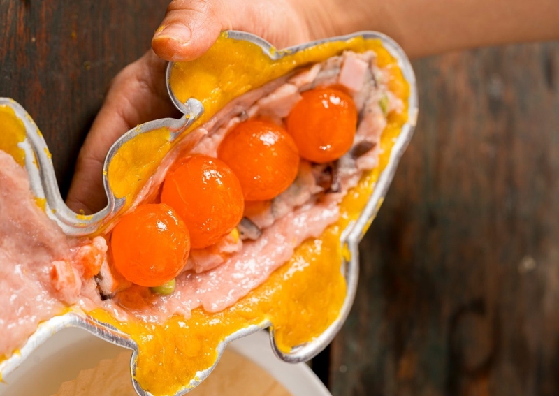 cách làm chả cá chép bách hoa 5