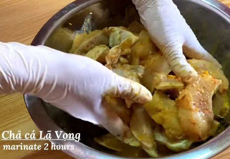 cách làm chả cá Hà Nội hình 4