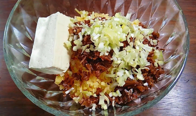 Cách làm chả giò chay tàu hũ ky hình 4