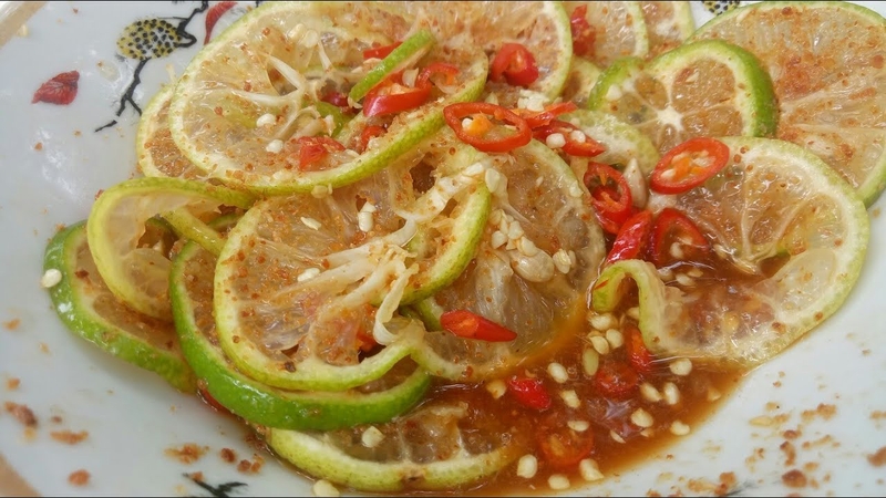 Cách làm chanh lắc muối ớt 5