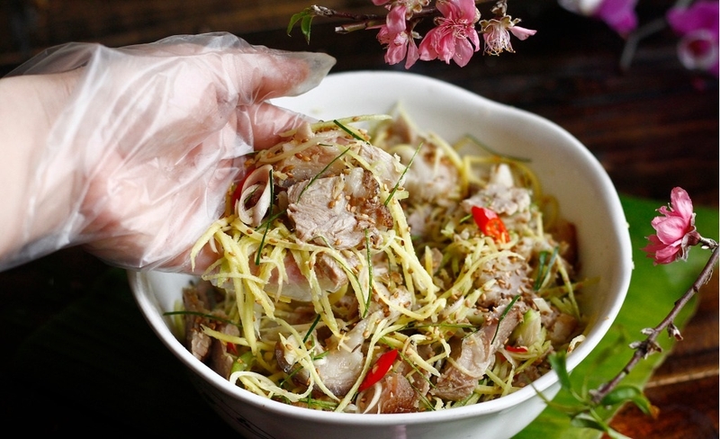 cách làm chạo chân giò 6